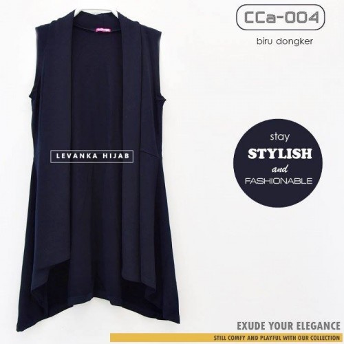 CCa-004 Cardigan Tanpa Lengan